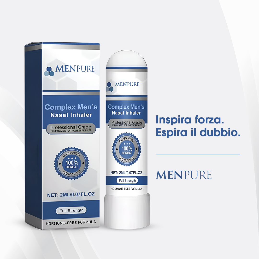 Menpure Complex Inalatore Nasale Uomo