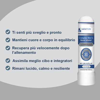 Menpure Complex Inalatore Nasale Uomo