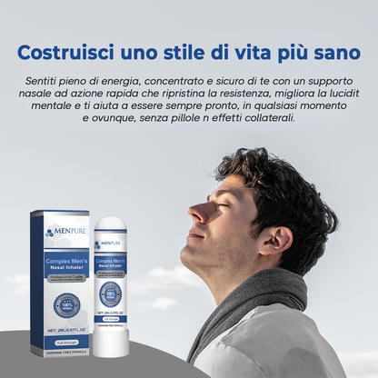 Menpure Complex Inalatore Nasale Uomo