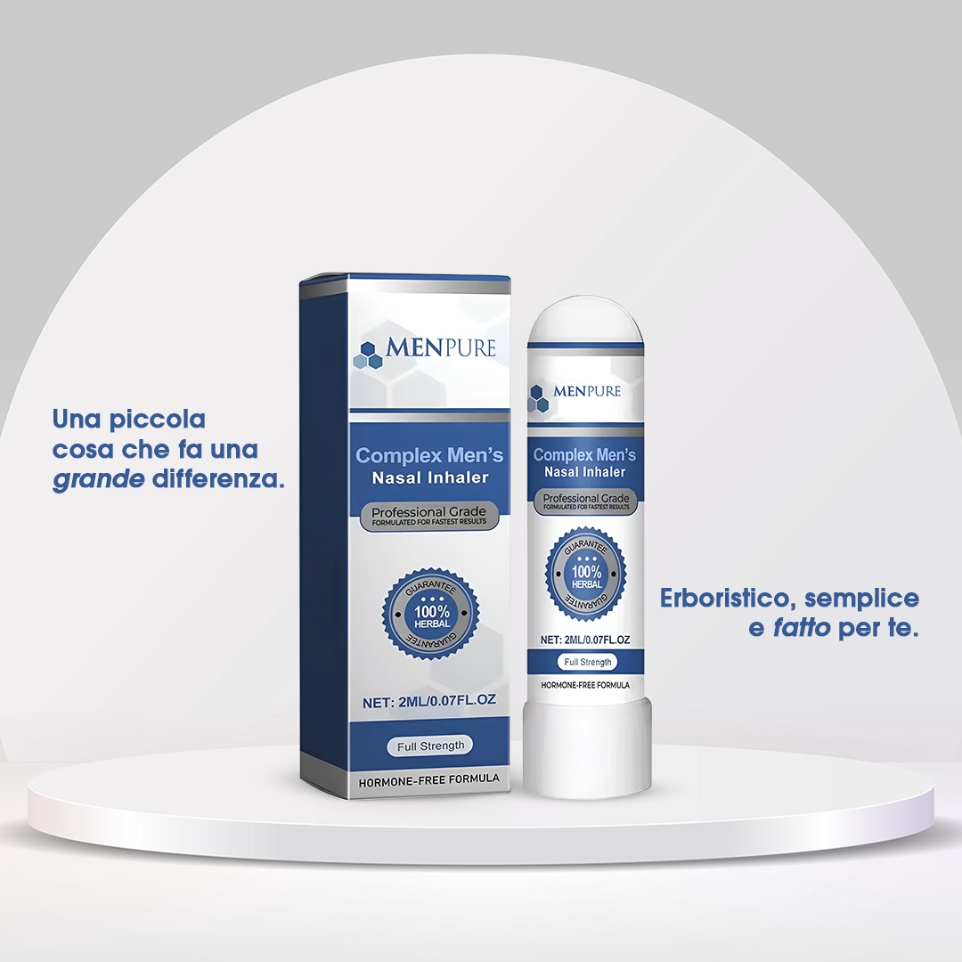 Menpure Complex Inalatore Nasale Uomo