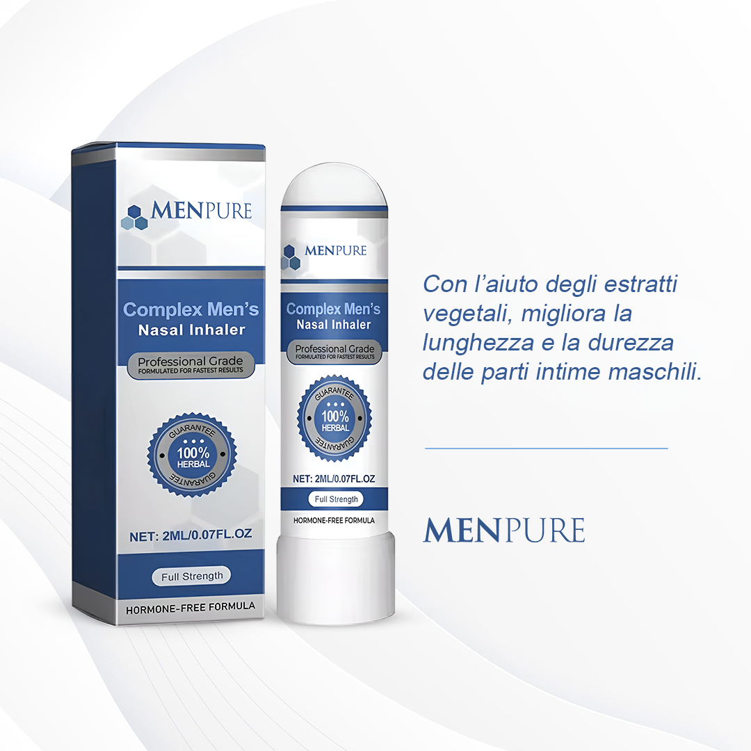 Menpure Complex Inalatore Nasale Uomo