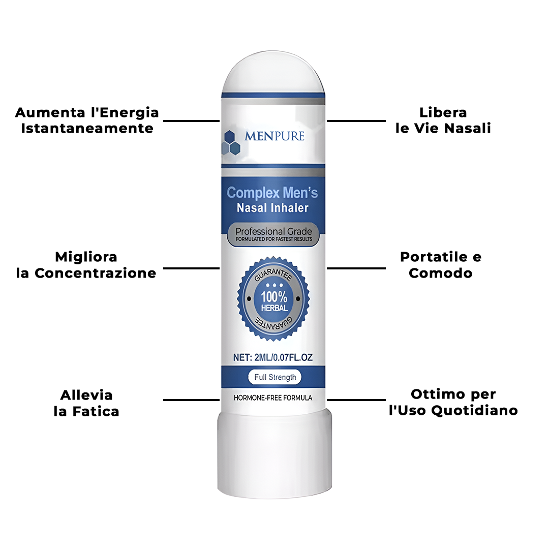 SCOPRI Menpure Complex Inalatore Nasale Uomo